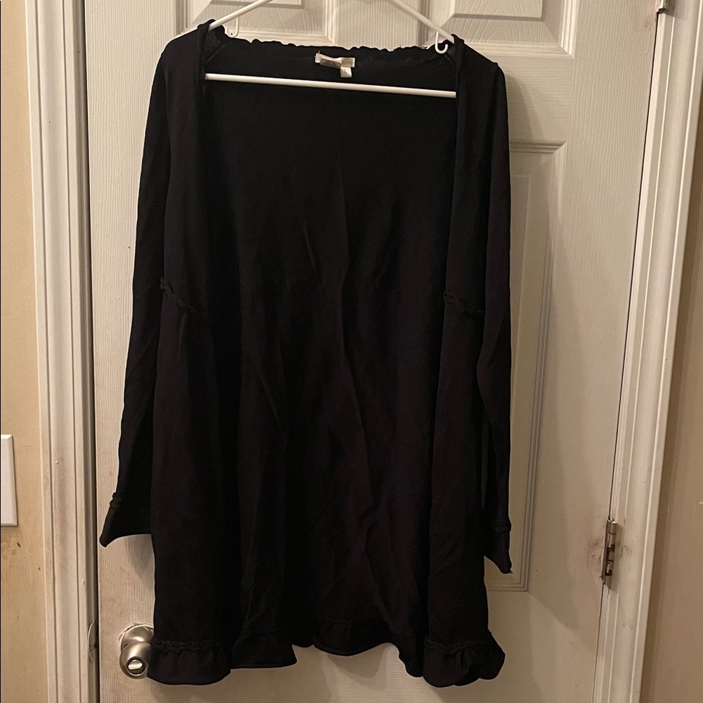 Sophie Max Elegant Black Cardigan